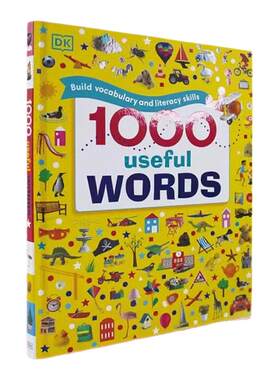 英文原版 DK常用英语1000词 1000 Useful Words 插图字典词典词汇量积累阅读写作技能提升儿童书籍
