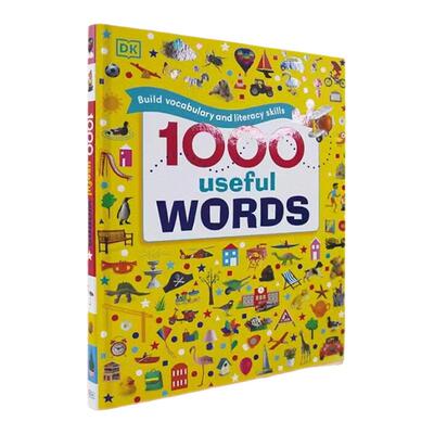 英文原版 DK常用英语1000词 1000 Useful Words 插图字典词典词汇量积累阅读写作技能提升儿童书籍
