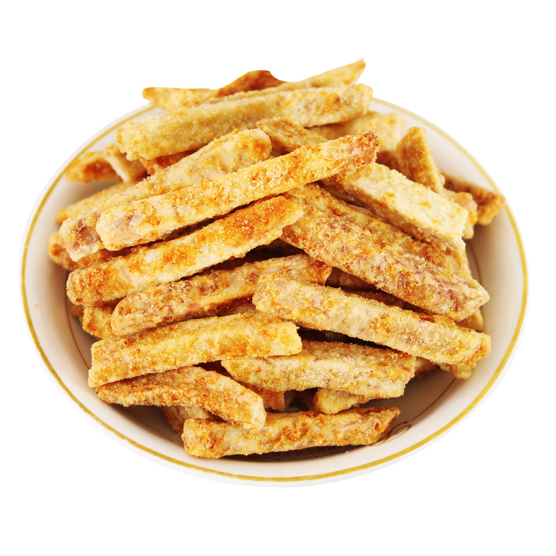 比薯条还好吃 荔浦芋头条芋头酥蟹黄味咸蛋黄香芋条吃货零食小吃