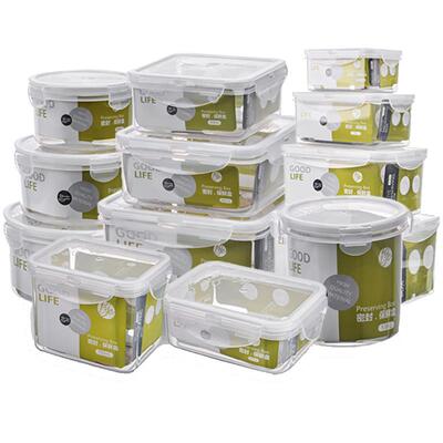 加厚保鲜盒食品级密封盒厨房收纳