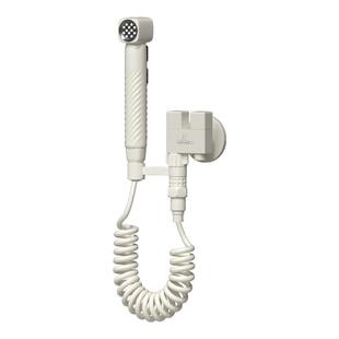 潜水艇奶白马桶喷枪水龙头一进二出卫生间厕所伴侣高压冲洗水枪