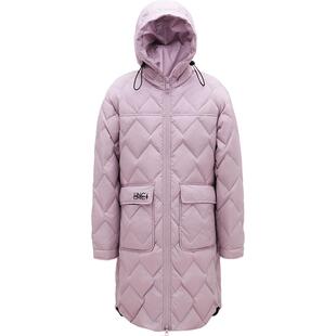 LINC金羽杰中长款轻薄羽绒服女春新款轻薄羽绒服外套女Y23306180