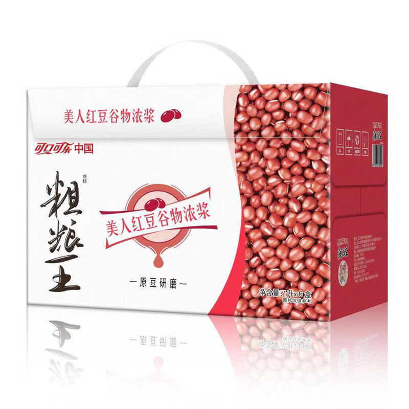 粗粮王谷物浓浆美人红豆代餐饮料