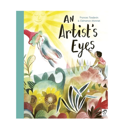 【预售】英文原版 艺术家的眼睛 An Artist's Eyes 儿童艺术启蒙绘本 正版进口书籍 善优童书
