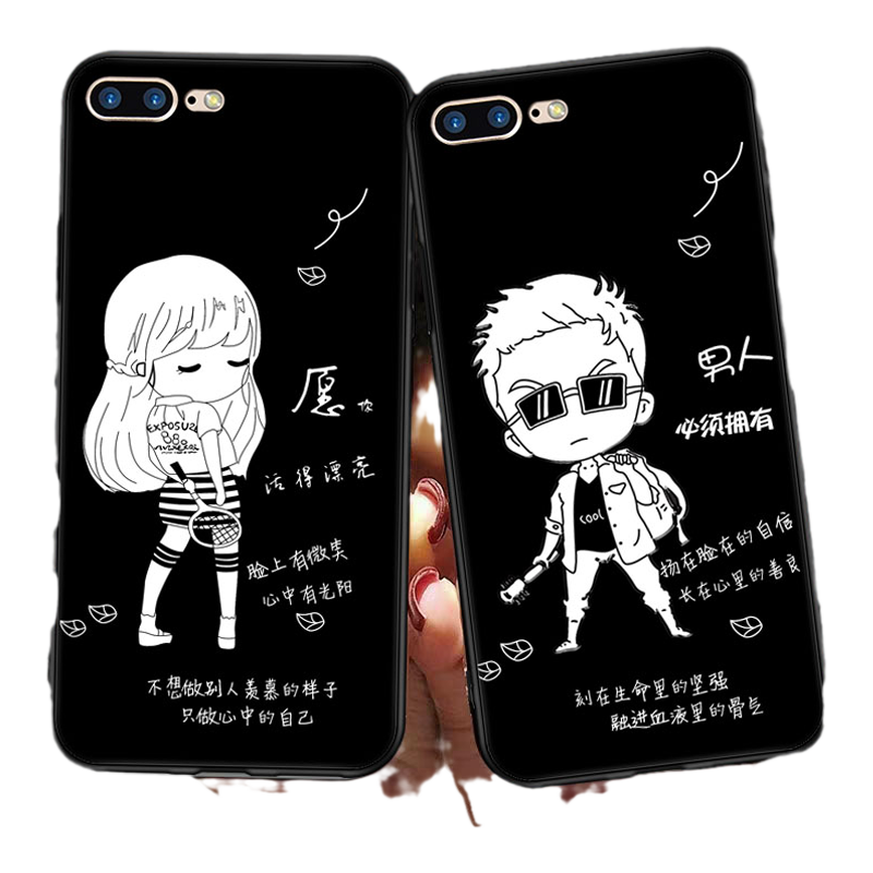 适用苹果7/8/7plus手机壳iphone8plas保护套ipone7puls型号A1661女款A1864潮男ihone8plas卡通lphone防摔软壳
