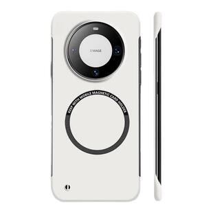 适用华为mate60pro手机壳mate50保护套mt60pro磁吸无边框mete40e防摔pro+硬rs保时捷高级感男女meta魅特50e套