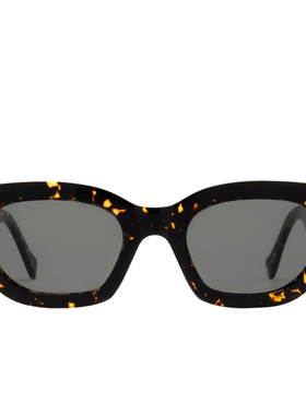 小红书短头花同款墨镜女猫眼