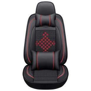 汽车坐垫四季通用全包围专用座套新款夏季冰丝坐套卡通女神座垫套