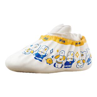 鞋套一次性室内家用加厚防滑成人儿童学生无纺布鞋套待客机房脚套