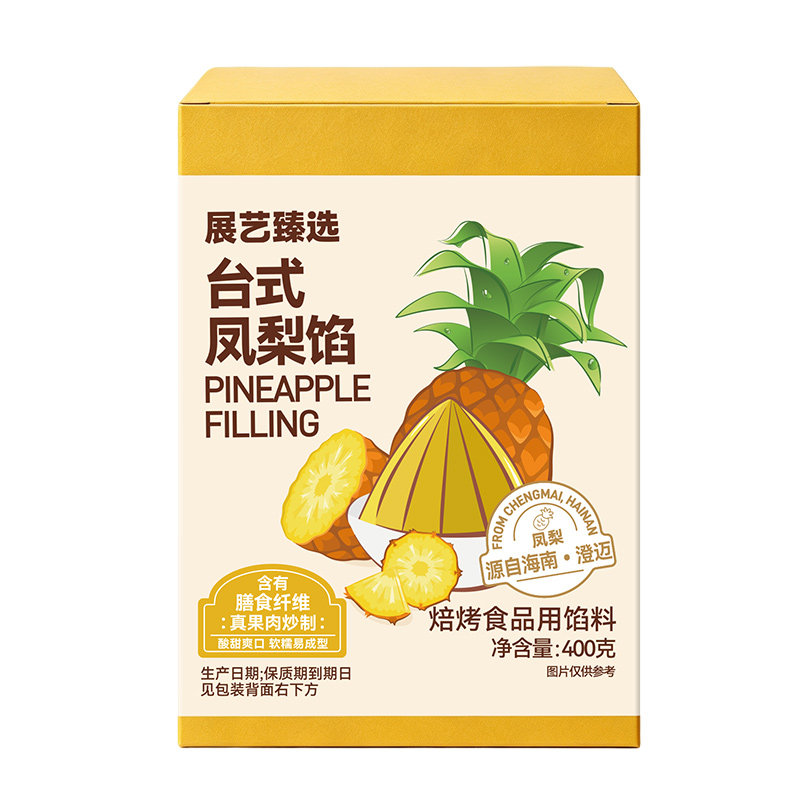 展艺臻选台式凤梨月饼馅400g