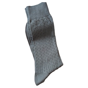 南南金男士中长筒袜子黑色丝光棉四季薄款吸汗透气潮商务男袜