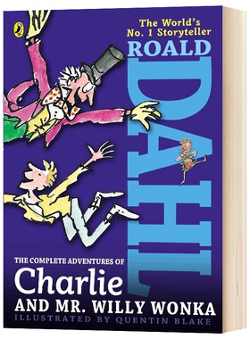 查理和威利旺卡先生大冒险 英文原版 The Complete Adventures of Charlie and Mr Willy Wonka 罗尔德达尔 英文版进口英语书籍