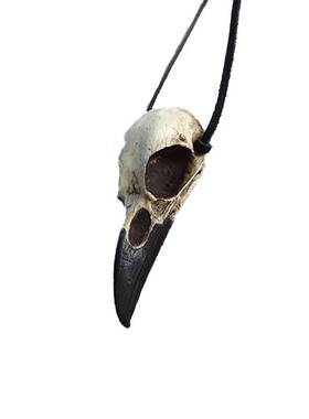 gothic㊣美国代购乌鸦吊坠绳