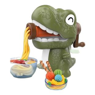 橡皮泥面条机食品级彩泥儿童玩具超轻黏土手工模具套装男女孩