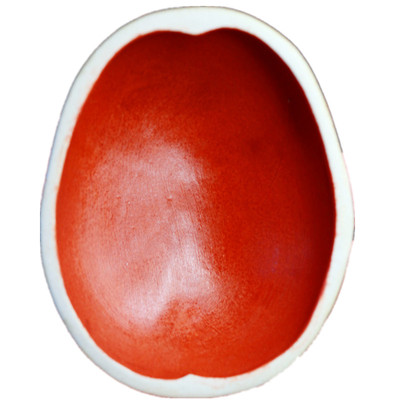 仿真碗瓷质手绘托巴密宗法器