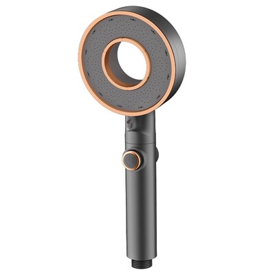 增压一键止水浴室淋浴花洒莲蓬头