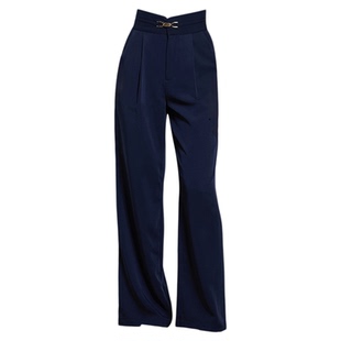 IAMYC摩登舞服百搭舞蹈裤高腰阔腿裤女交谊舞裤子练功服B20002