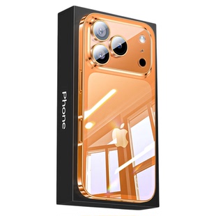 适用苹果17promax全硬透明手机壳iphone17pro超薄全包防摔16pm带镜头膜手机套15p不发黄pc硬壳高级感14硅胶13