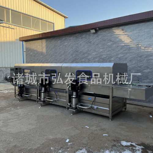 定制全自动周转筐清洗机 塑料筐商用洗筐流水线 物流周转箱清洗机