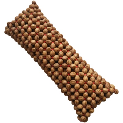 桃核颈椎枕上班族牵引专用硬枕头