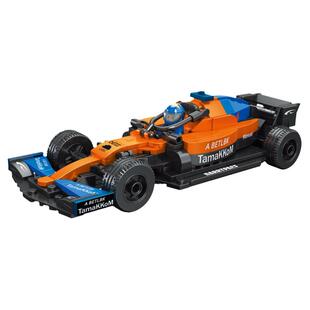 【节日礼物】美及方程式积木f1赛车跑车模型儿童拼装玩具可滑行车