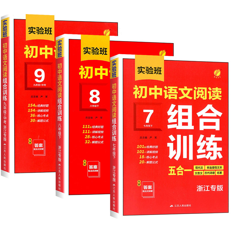 2026实验班初中语文阅读组合训练