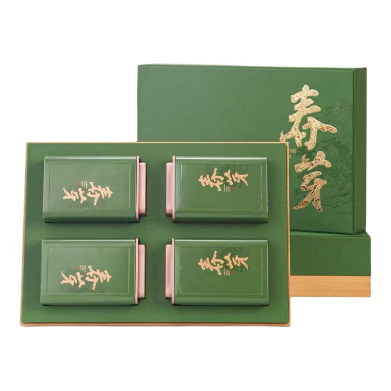买银杏嫩芽送礼盒送人有面儿