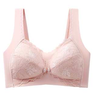 慕倩前开扣哺乳内衣女秋冬薄款怀孕期专用产后喂奶聚拢孕妇文胸罩