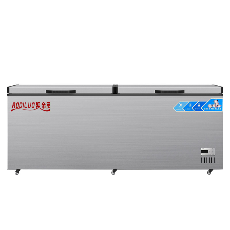 冰箱冷藏保鲜柜商用冷冻冰柜变频卧式冷柜
