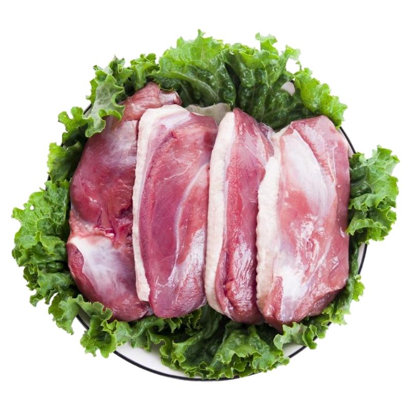 冷冻带皮鸭胸肉单冻鸭大胸