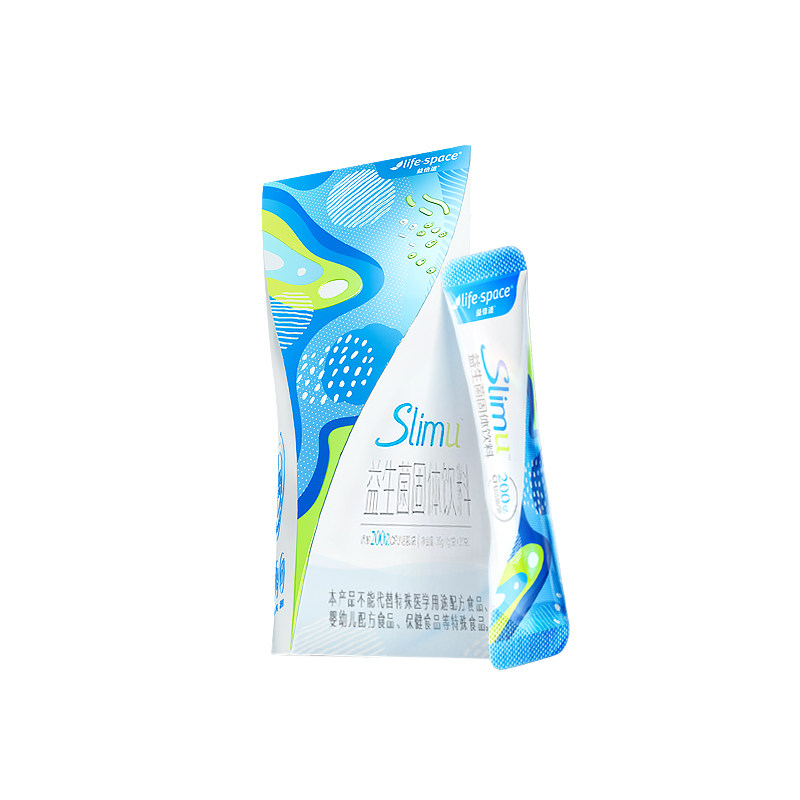 前4h加赠】益倍适lifespace小蓝腰益生菌slimu身材管理肠道益生元
