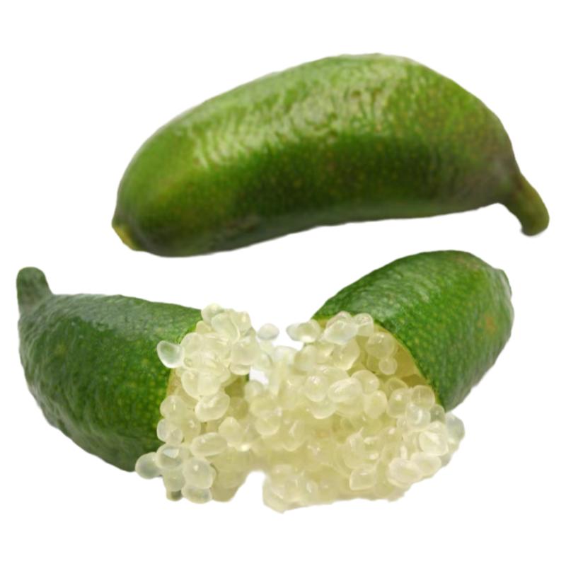 手指柠檬澳洲品种摆盘装饰