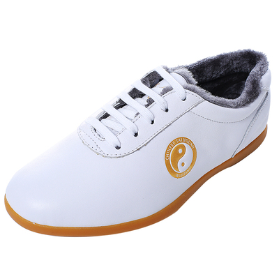 加绒牛筋底秋冬保暖太极鞋