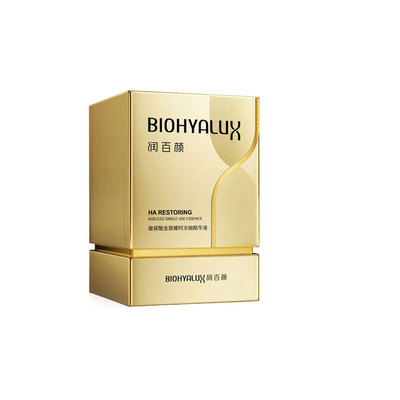 润百颜玻尿酸金致耀时次抛精华液