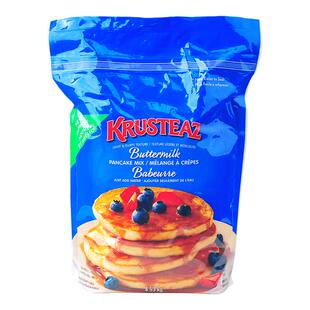 美国KRUSTEAZ凯丝松饼粉亲子自制铜锣烧华夫饼原料烘焙预拌粉面粉