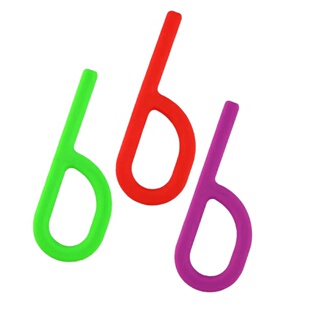 儿童P型咬胶牙胶咀嚼下颌骨口肌展唇训练工具言语康复语言发育t胶