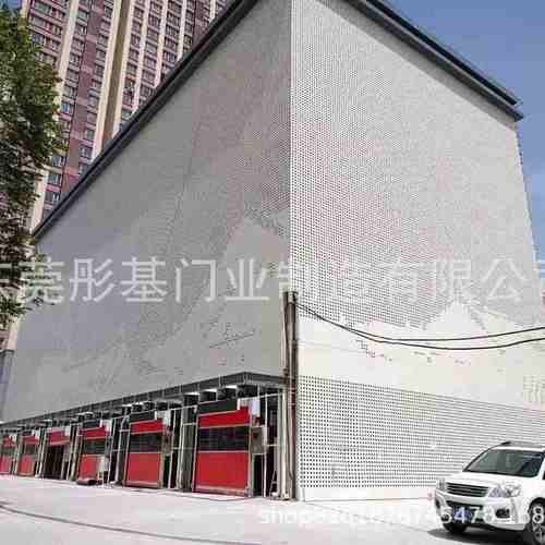 升降立体车库机械电动卷帘门电动平移伸缩工业门卷闸智能停车设备