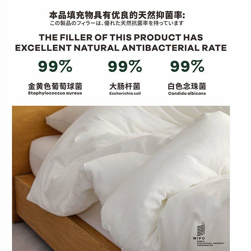 明治西川大豆纤维被纯棉加厚全被子二合一棉春秋子母被夏芯冬被被