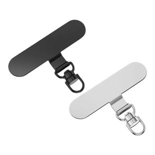 3D旋转金属夹片不锈钢连接片手机固定垫片挂绳垫片迷你超薄不顶壳