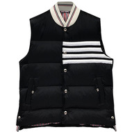 TB轻薄四道杠羽绒马甲无袖外套