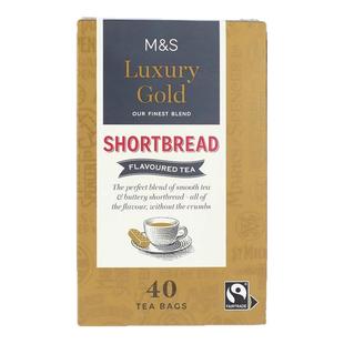 英国玛莎M&S饼干红茶 黄油饼干味提神下午茶茶包自制奶茶果茶包邮