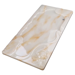 牛运亨通玉石茶盘茶具套装礼品简约现代石茶台高级茶海大号办公室