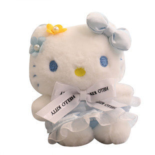 hello kitty小挂件玩偶钥匙扣猫咪公仔哈喽KT毛绒玩具书包挂饰女