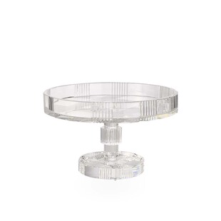 屹泰K9水晶网红简约款果盘人工切割家用创意时尚水果装饰盘摆件