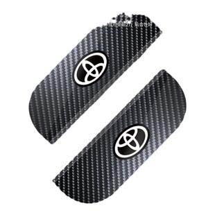 汽车后视镜雨眉反光镜倒车防雨通用雨罩晴雨挡遮雨板车窗装饰用品