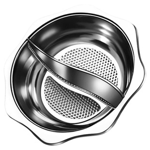 鸳鸯锅火锅家用电磁炉专用加厚火锅锅具涮锅不锈钢商用汤锅火锅盆