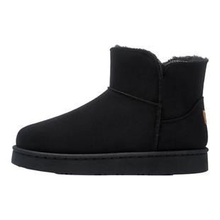 回力雪地靴男款2025新款冬季加绒加厚鞋子男鞋皮毛一体保暖棉鞋男