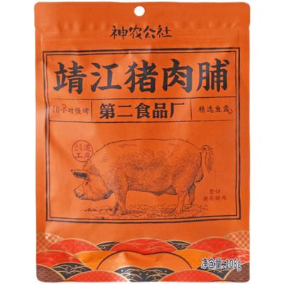 神农公社靖江猪肉脯入味有嚼劲