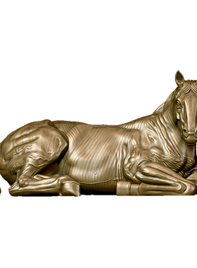 黄铜马年吉祥物摆件新年礼物