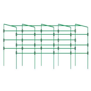 黄瓜爬藤架种菜架攀爬架菜杆户外包塑钢管葡萄架苦瓜丝瓜豆角搭架